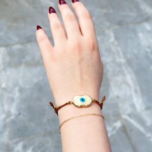 Makrome Fasulye Bileklik