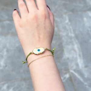 Makrome Fasulye Bileklik